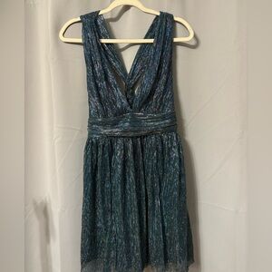 Turquoise Gold Lulus Dress